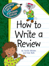 Cover image for How to Write a Review